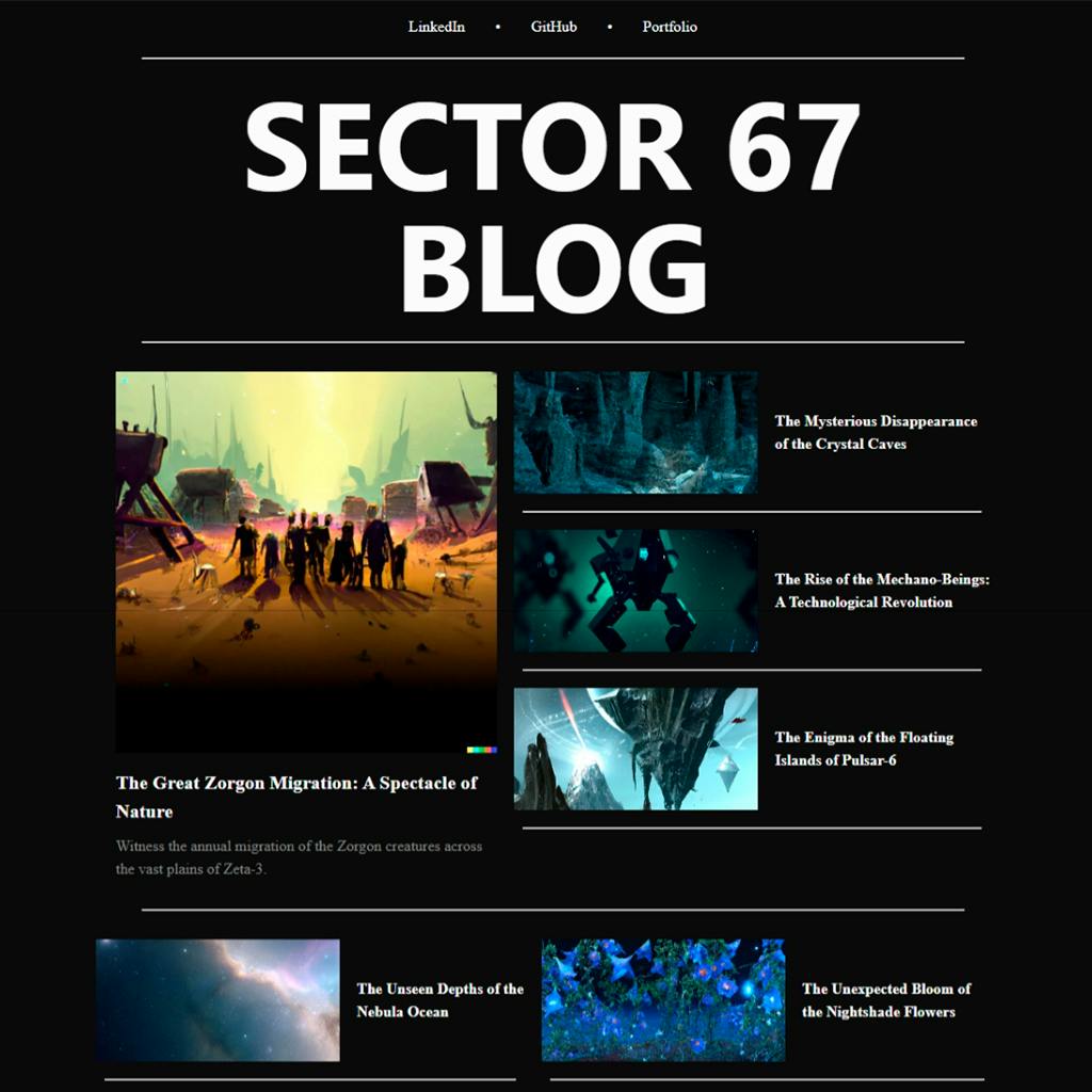 Sector 67 Blog